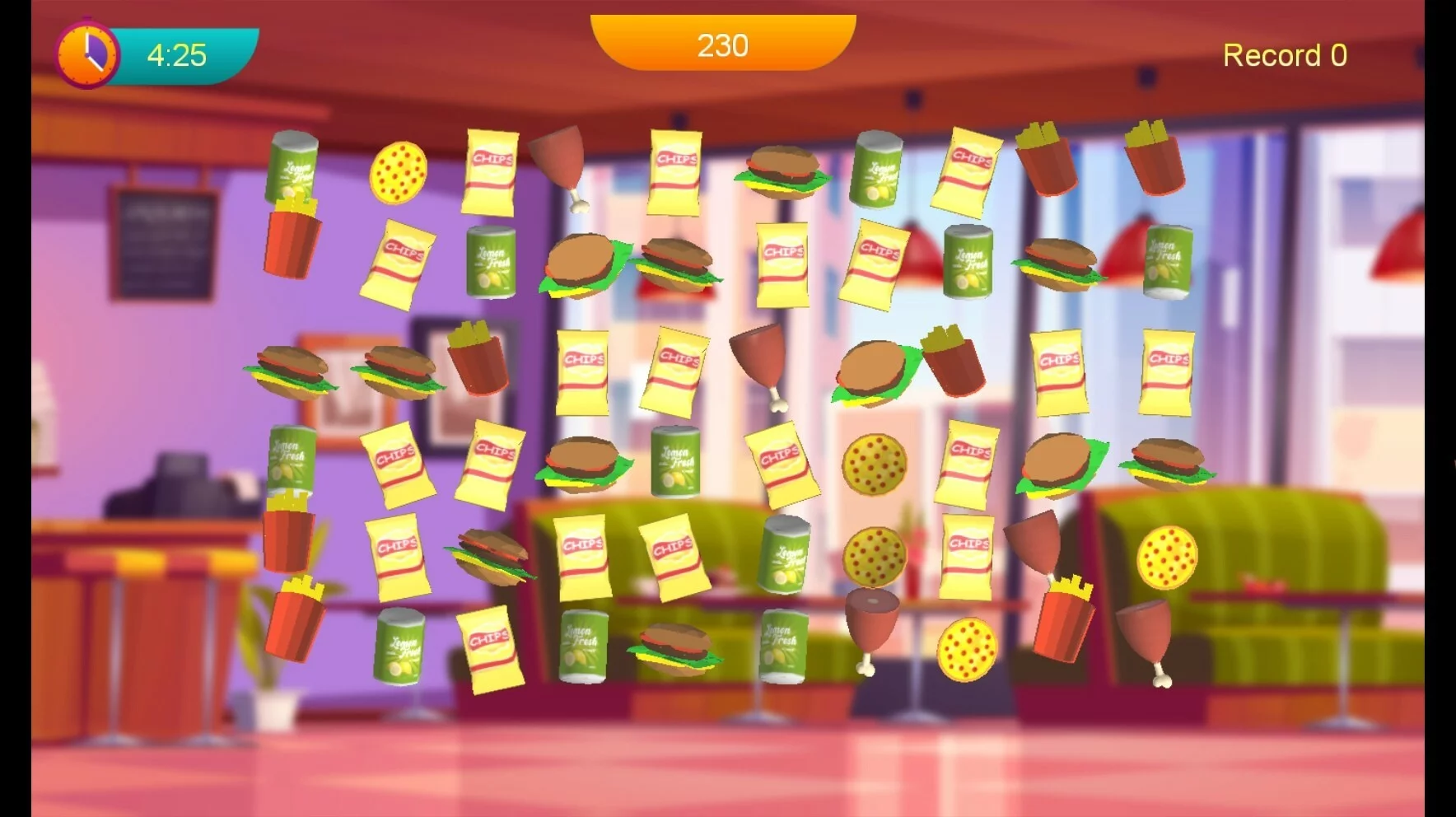 Изображение игры: Fast Food Mania 3D