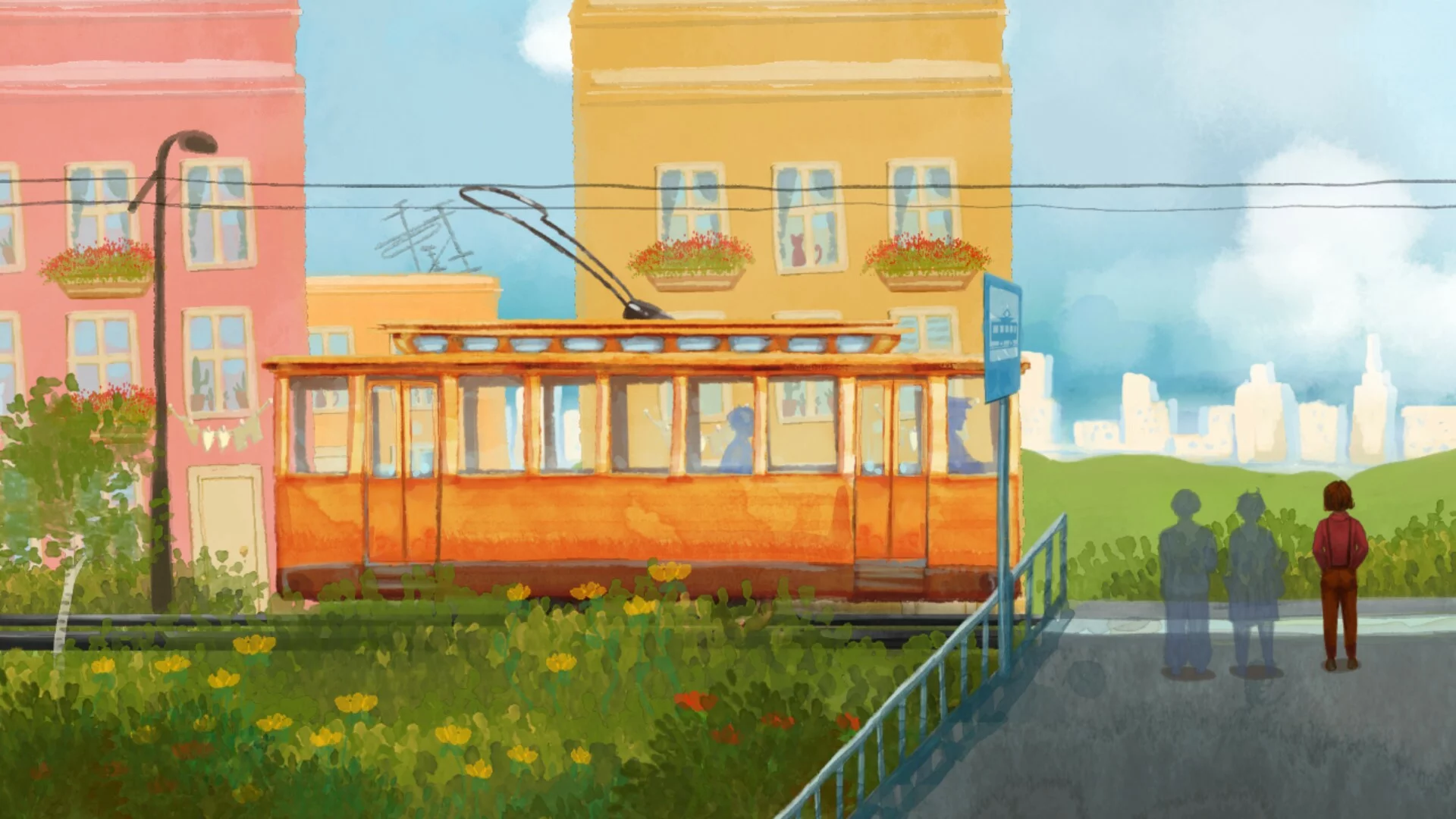 Изображение игры: The tram of wishes