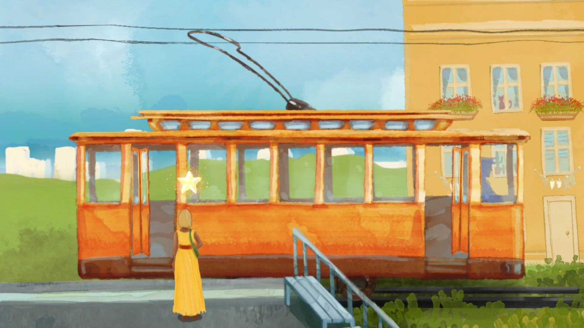 Изображение игры: The tram of wishes