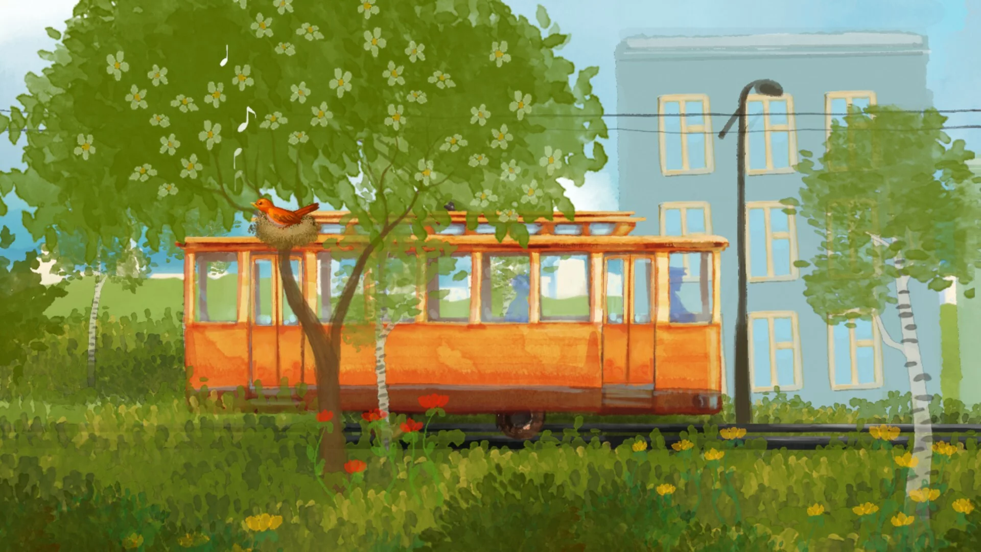 Изображение игры: The tram of wishes