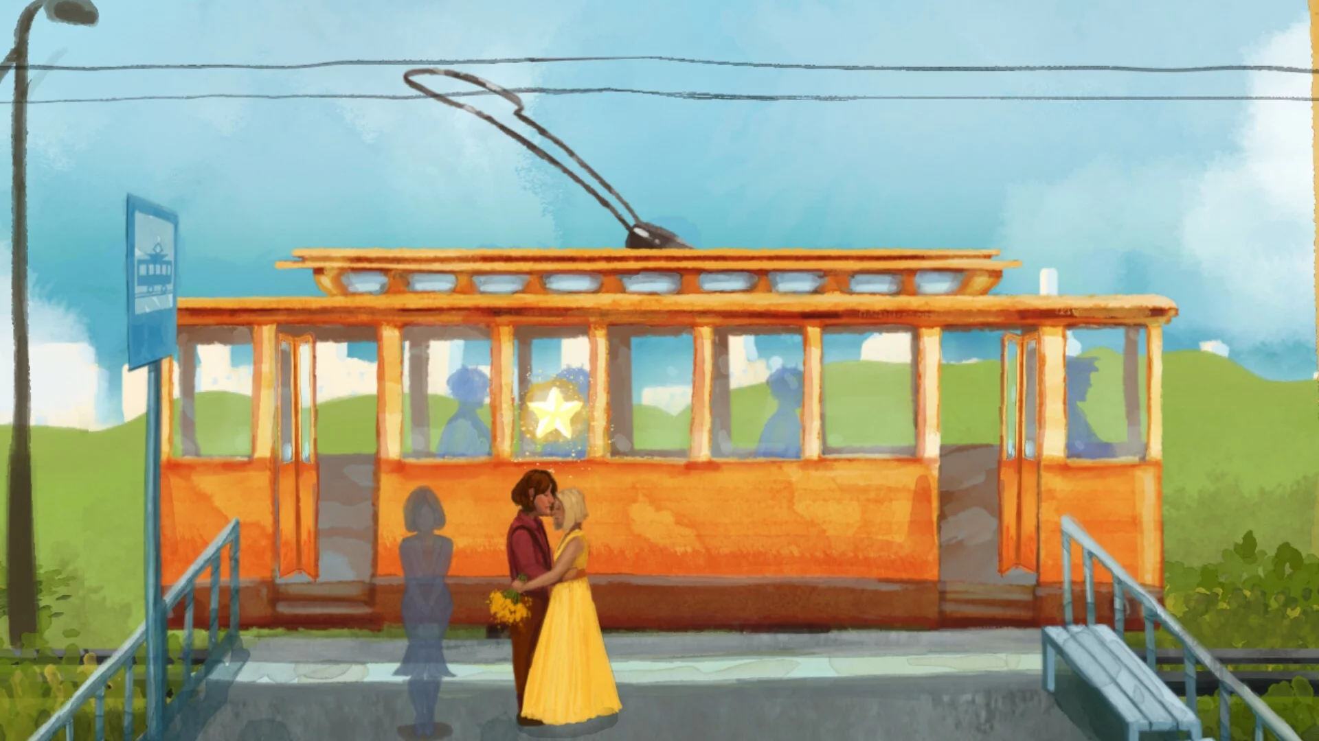 Изображение игры: The tram of wishes