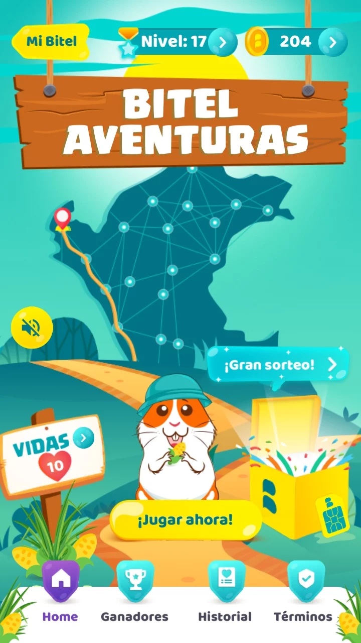 Изображение игры: Bitel Adventures