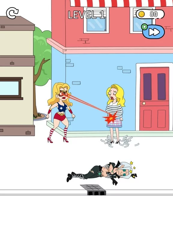 Изображение игры: Girl Hero