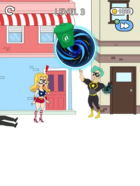 Изображение игры: Girl Hero