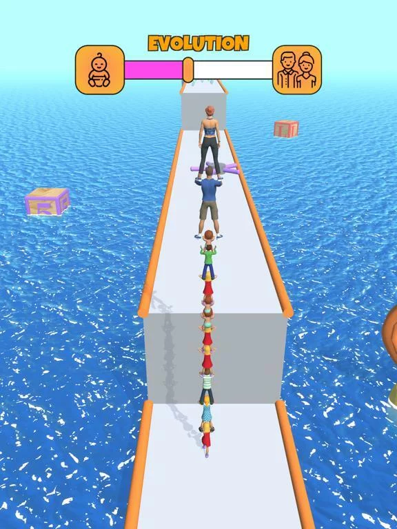 Изображение игры: Family Run 3D