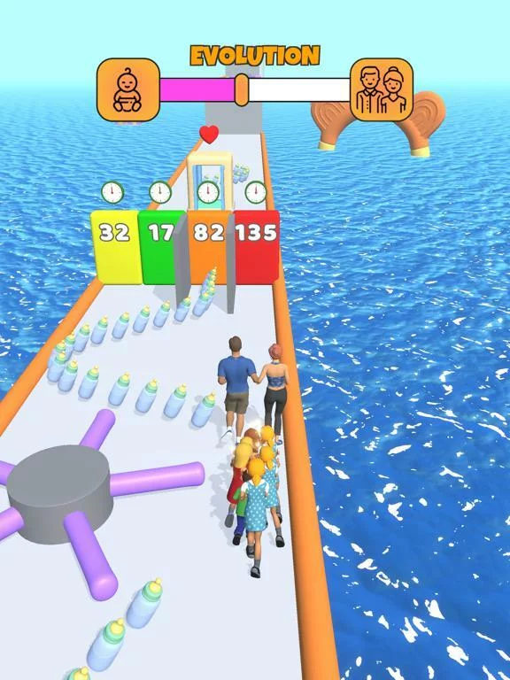 Изображение игры: Family Run 3D