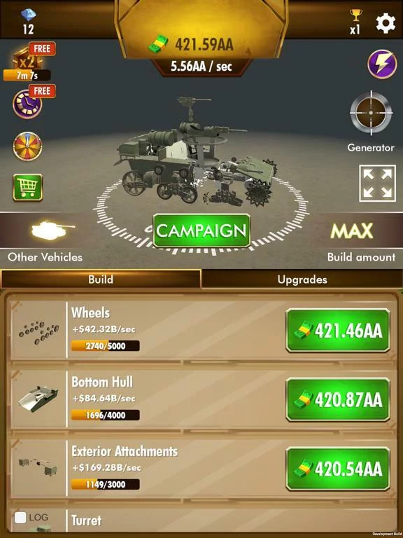 Изображение игры: Idle Panzer