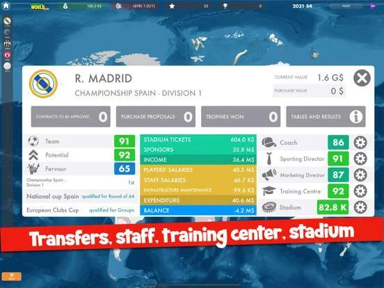 Изображение игры: Football World Master