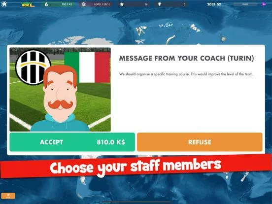 Изображение игры: Football World Master