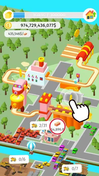 Изображение игры: Idle Factories Builder
