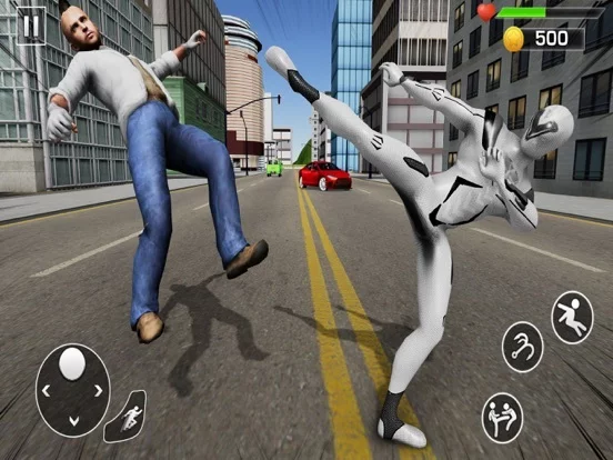 Изображение игры: Super-Hero Mad City Stories