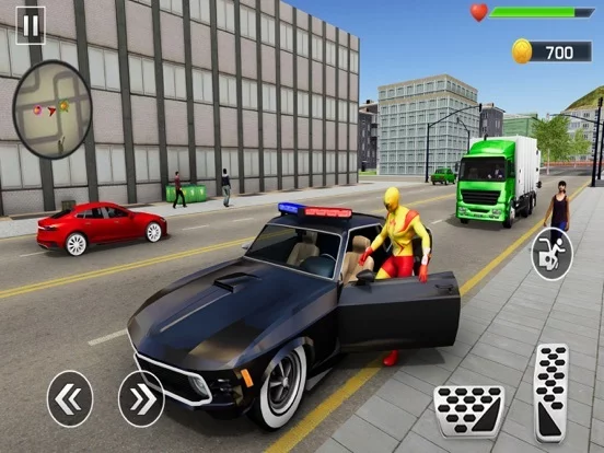 Изображение игры: Super-Hero Mad City Stories