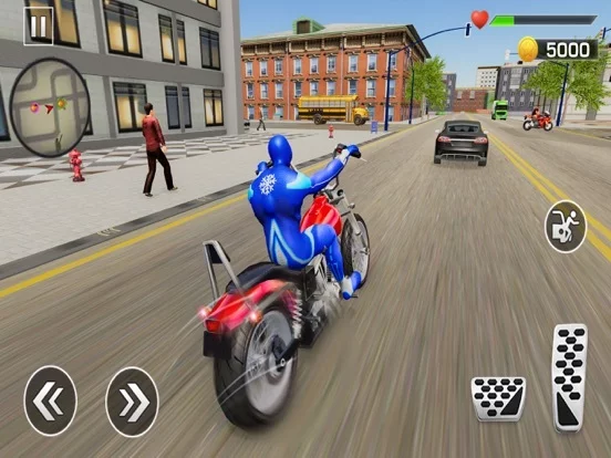 Изображение игры: Super-Hero Mad City Stories