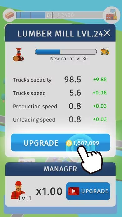 Изображение игры: Idle Factories Builder