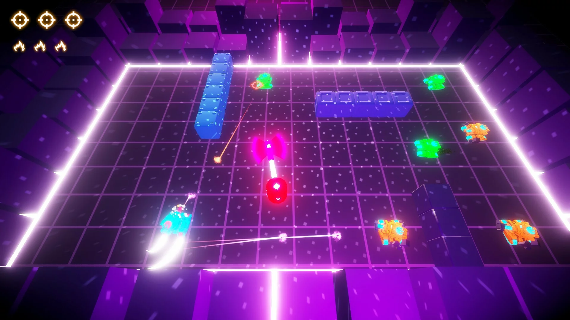 Изображение игры: Techno Tanks