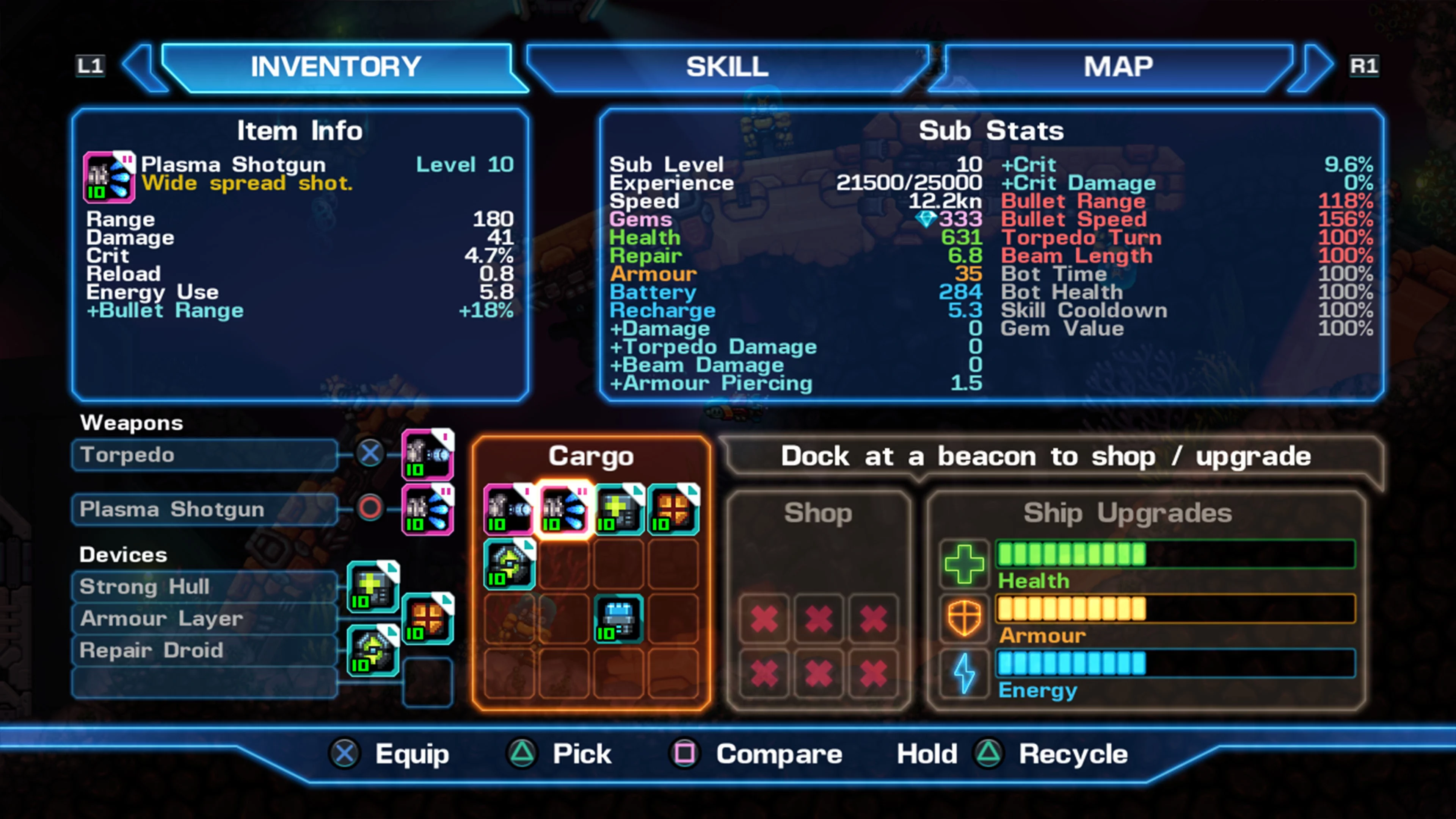 Изображение игры: ASTRO AQUA KITTY