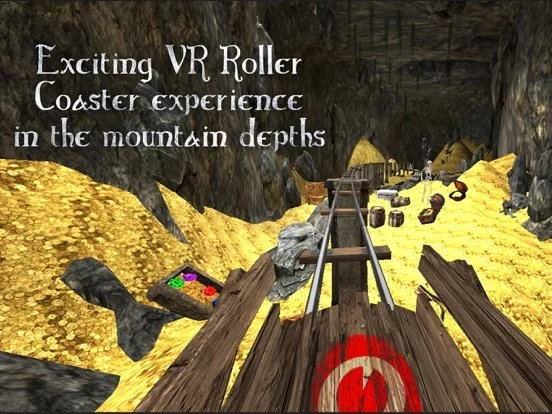 Изображение игры: VR Roller Coaster - CaveDepths