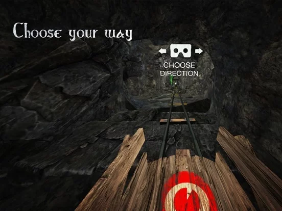 Изображение игры: VR Roller Coaster - CaveDepths