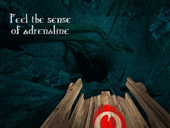 Изображение игры: VR Roller Coaster - CaveDepths