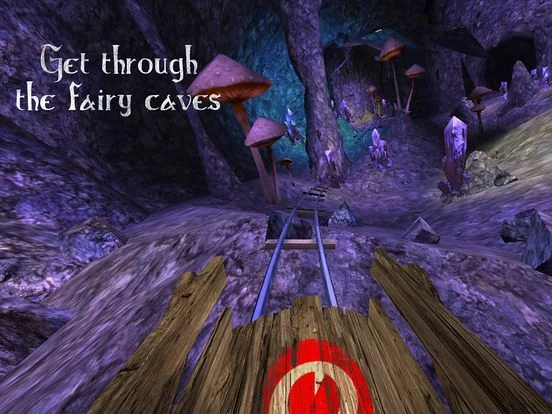 Изображение игры: VR Roller Coaster - CaveDepths