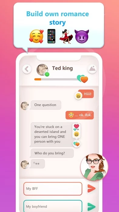 Изображение игры: Chüze - Chat & story game