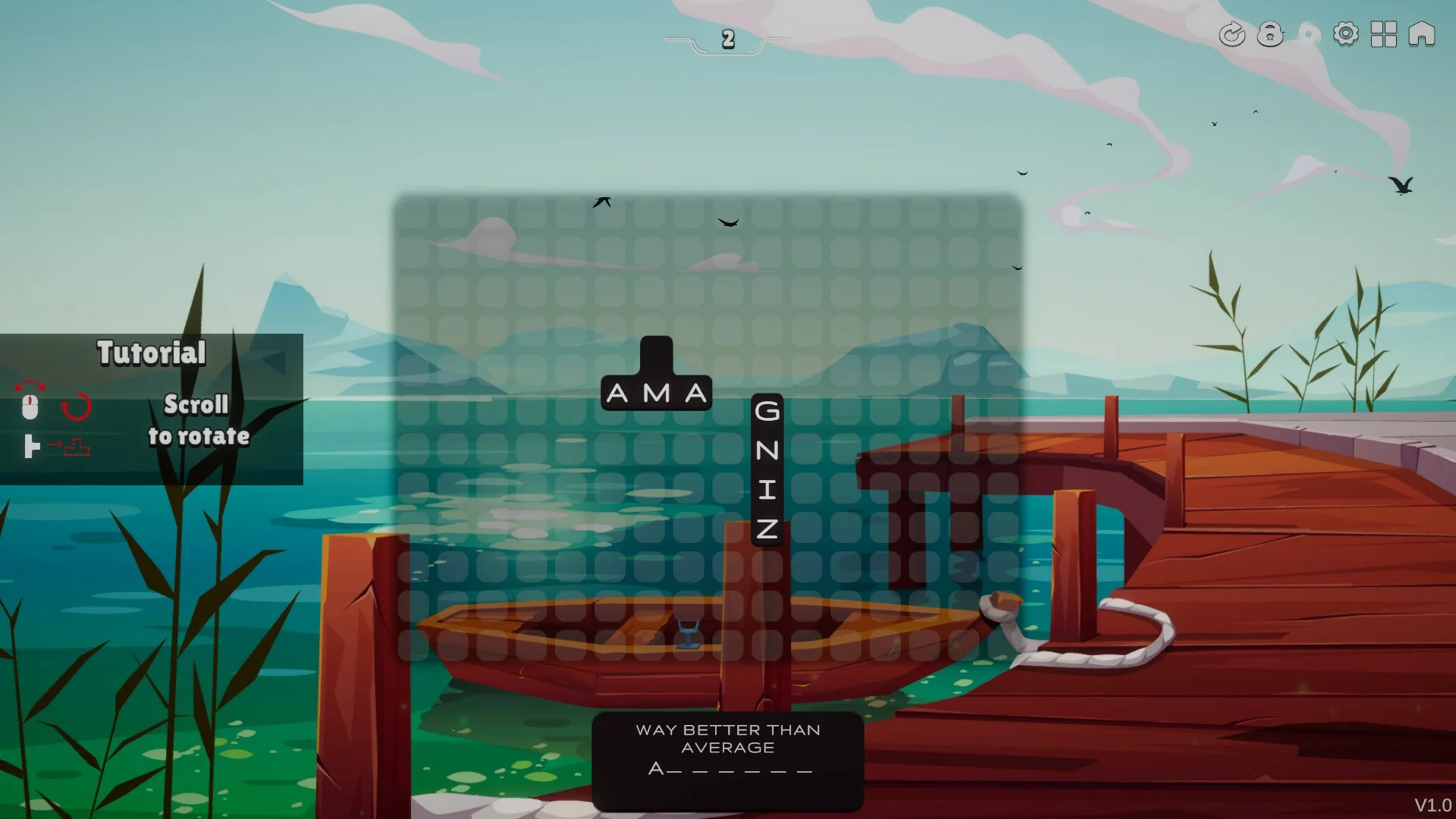 Изображение игры: WORDLAND 2