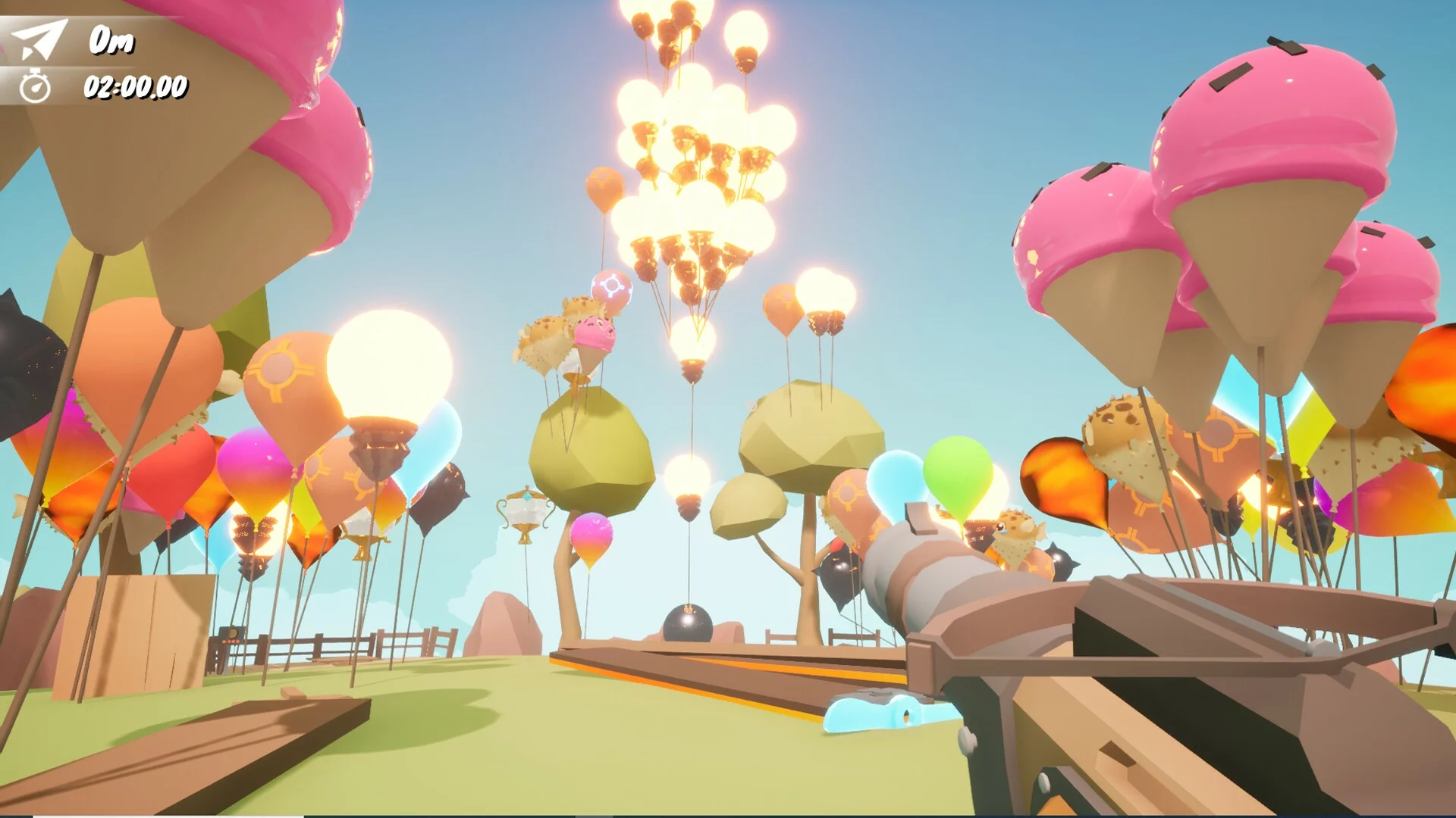 Изображение игры: Balloon Flight