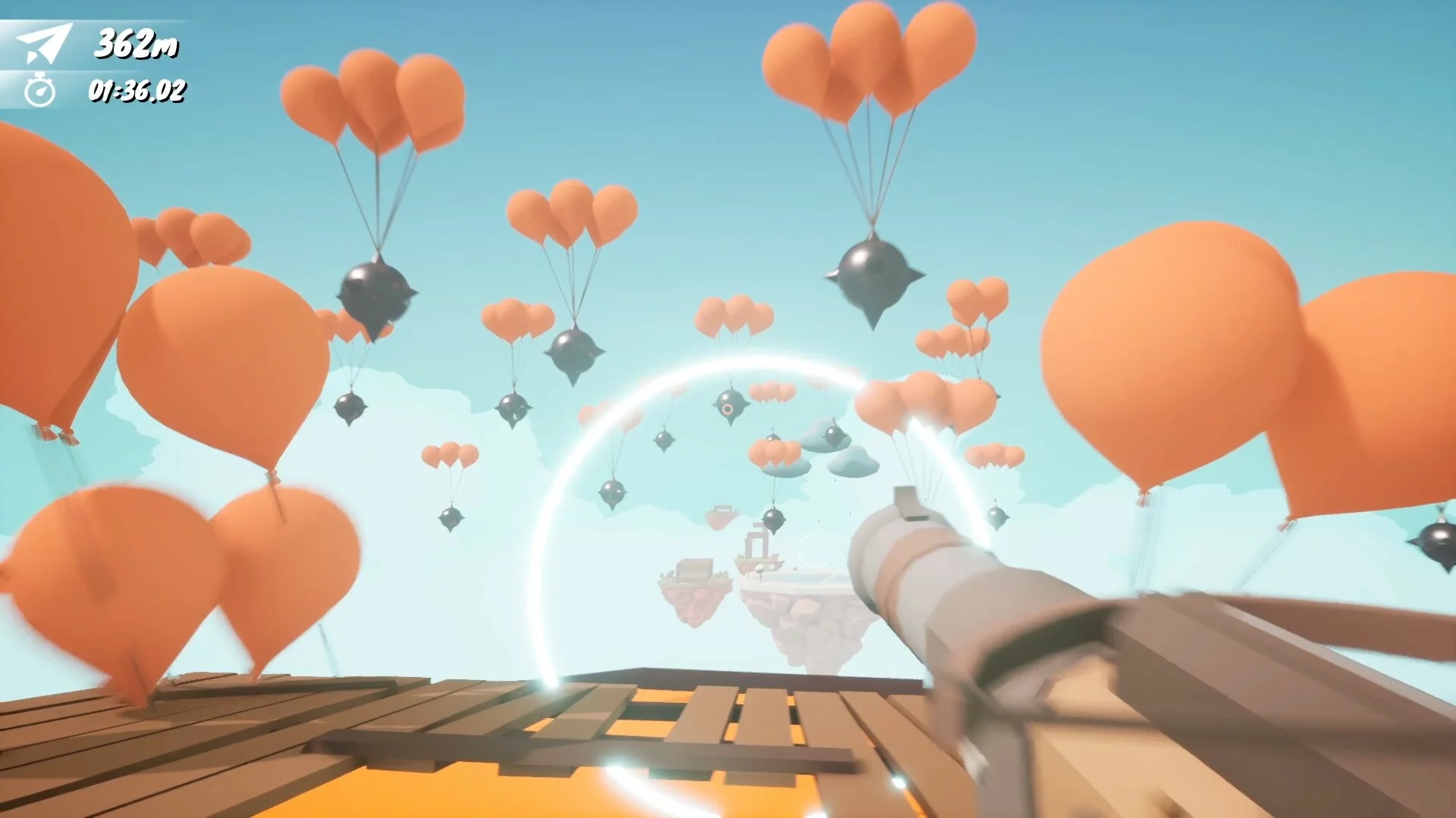 Изображение игры: Balloon Flight