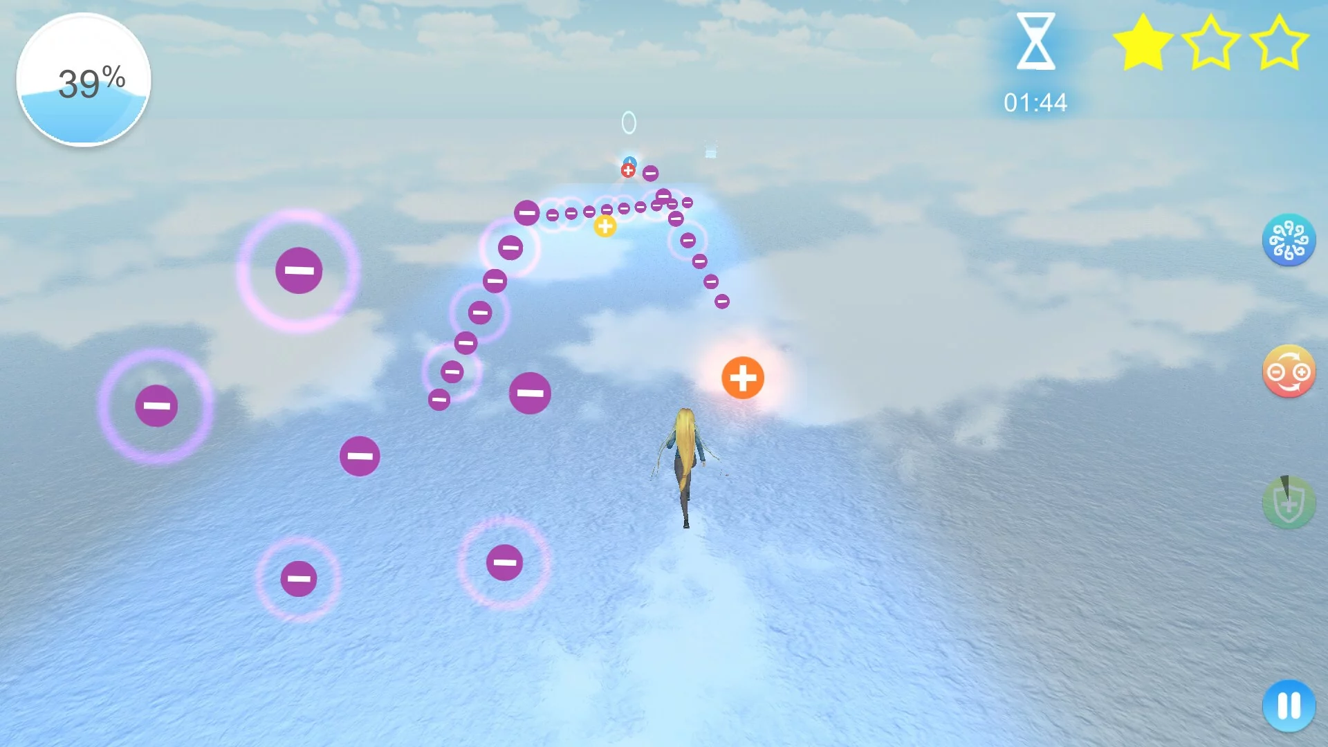 Изображение игры: Sky Mirror · Strolling