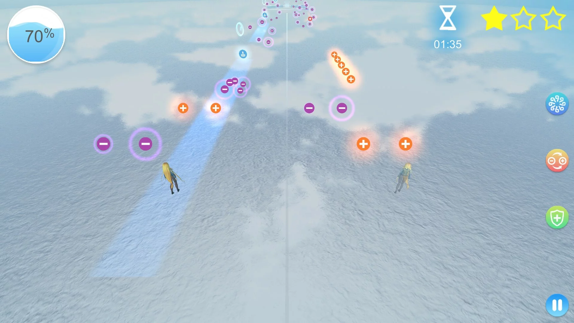 Изображение игры: Sky Mirror · Strolling