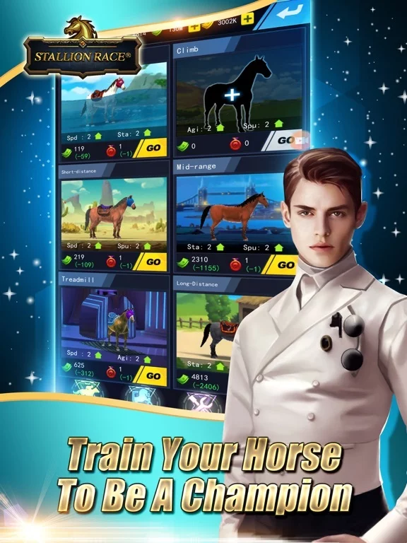 Изображение игры: Stallion Race