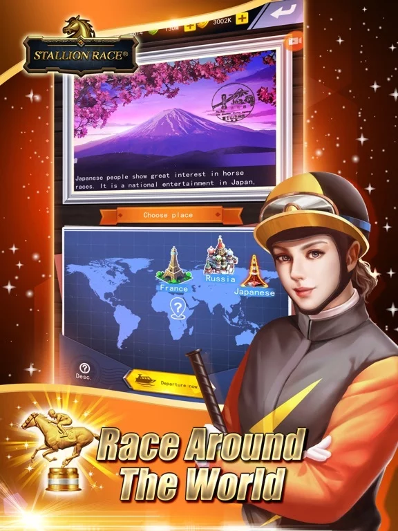 Изображение игры: Stallion Race