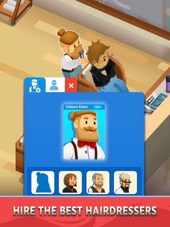 Изображение игры: Idle Barber Shop Tycoon - Game