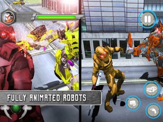 Изображение игры: Robot Transform Sim - Robo War