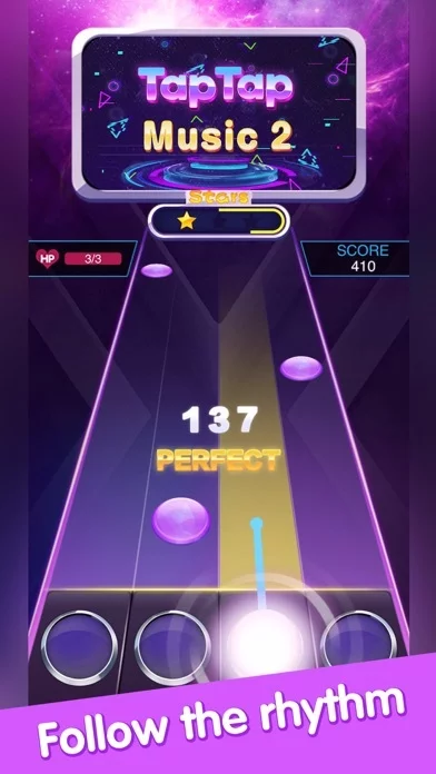 Изображение игры: TapTap Music 2: Pop Music Game