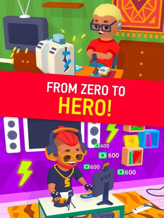 Изображение игры: Idle Streamer — Tuber Tycoon
