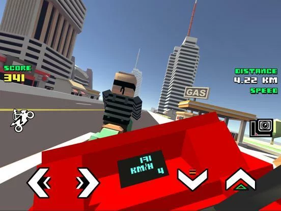 Изображение игры: Blocky Moto Racing