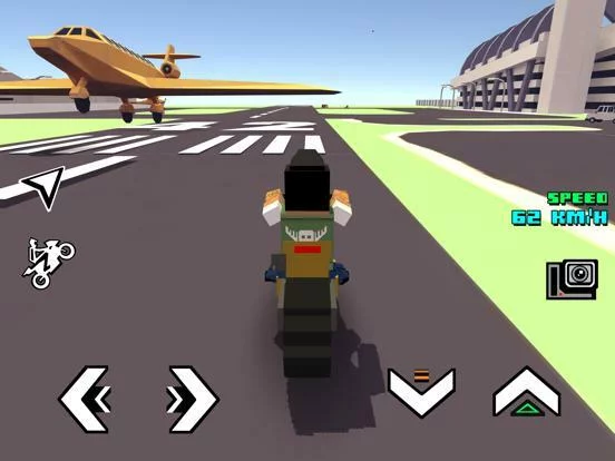 Изображение игры: Blocky Moto Racing