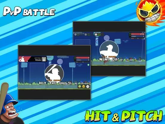 Изображение игры: Flick Home Run! DUEL