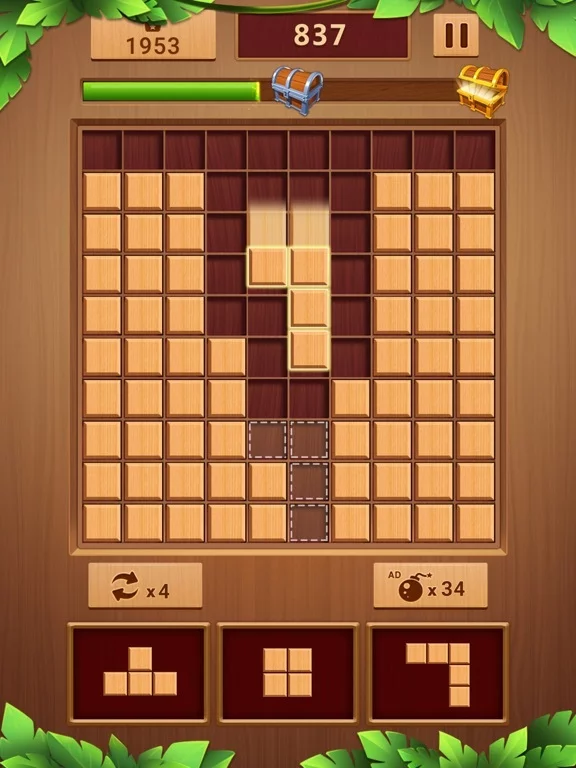 Изображение игры: Block Puzzle - Wood Games
