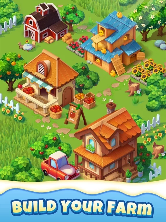 Изображение игры: Farm Story Solitaire Tripeaks