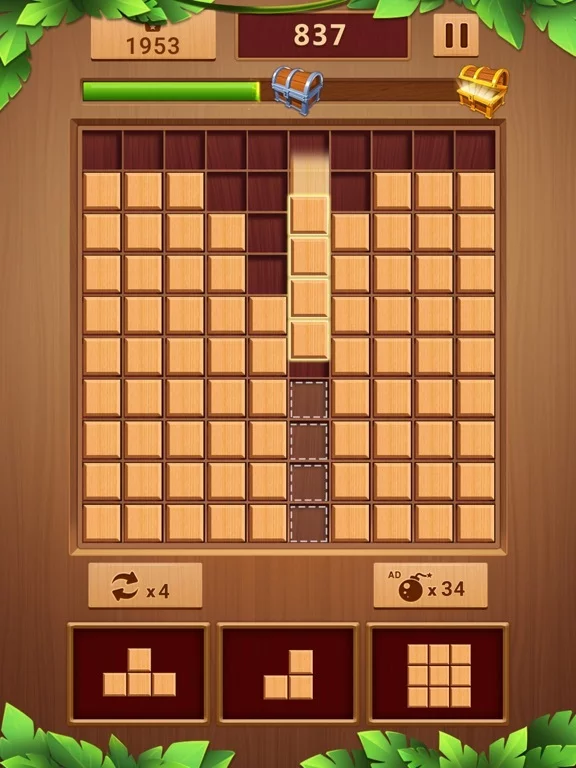 Изображение игры: Block Puzzle - Wood Games