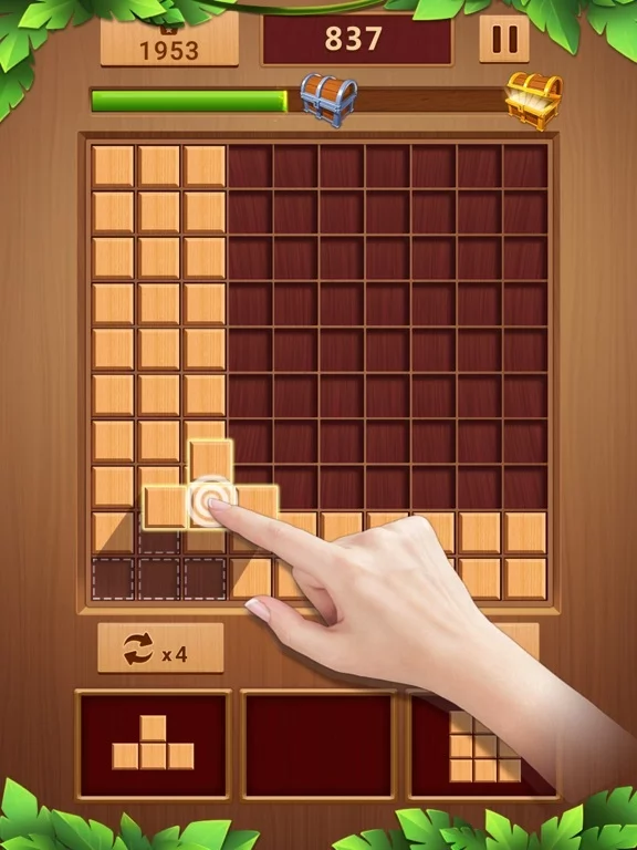 Изображение игры: Block Puzzle - Wood Games