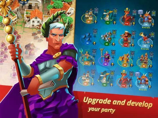 Изображение игры: Game of Nations: Idle RPG