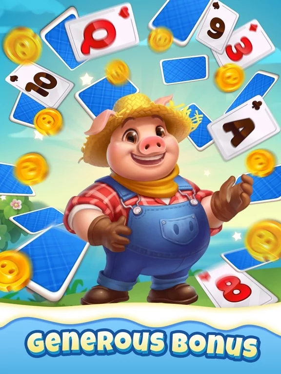Изображение игры: Farm Story Solitaire Tripeaks