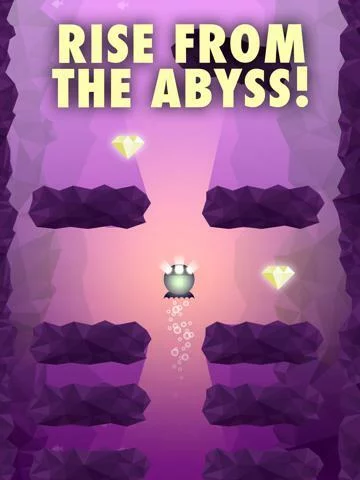 Изображение игры: Submarine Arrow . Hard Rocket Go Up Dash Game Free