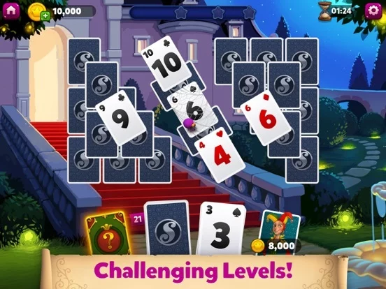 Изображение игры: Solitaire Heaven - TriPeaks