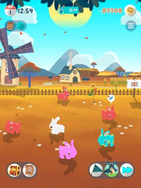 Изображение игры: Bunniiies: The Love Rabbit