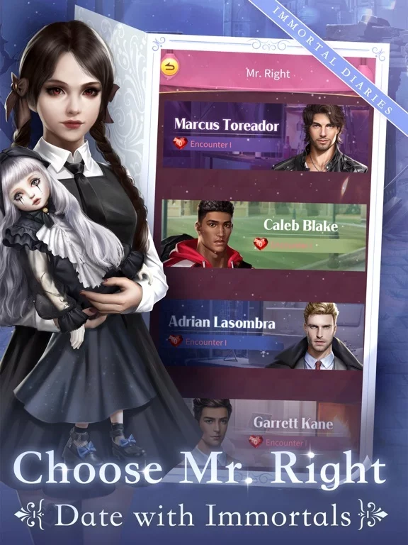 Изображение игры: Immortal Diaries