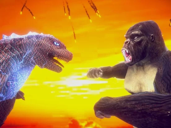 Изображение игры: Godzilla vs kong: Kaiju Rush